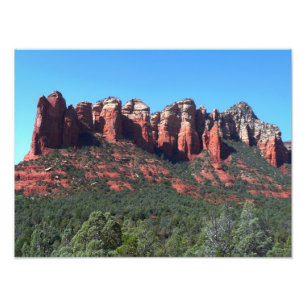 Coffee Pot Rock II in Sedona Arizona Foto Afdruk