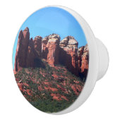 Coffee Pot Rock II in Sedona Arizona Keramische Knop (Rechts)