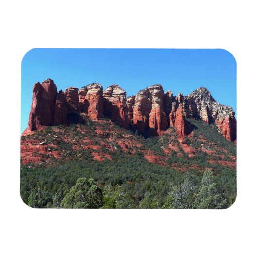 Coffee Pot Rock II in Sedona Arizona Magneet (Horizontaal)