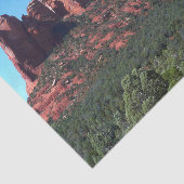 Coffee Pot Rock II in Sedona Arizona Tissuepapier (Detail)