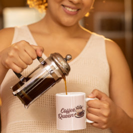 Coffee Queen Extra Grote Beker