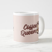 Coffee Queen Extra Grote Beker (Voorkant rechts)