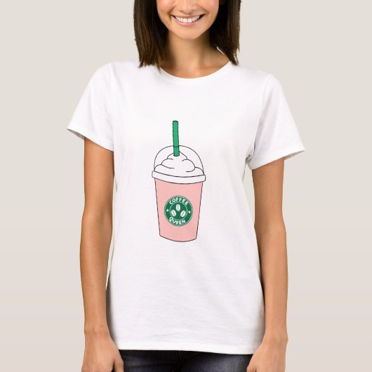 Coffee Queen T-shirt (Voorkant)