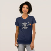 Coffee Robot - Dames T-Shirt (Voorkant volledig)
