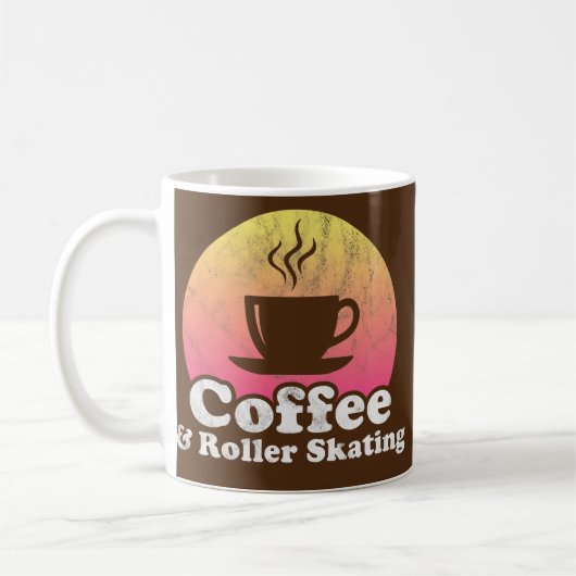 Coffee & Roller Skating Koffiemok (Links)