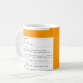 Coffee Rx-recept Koffiemok (Voorkant links)