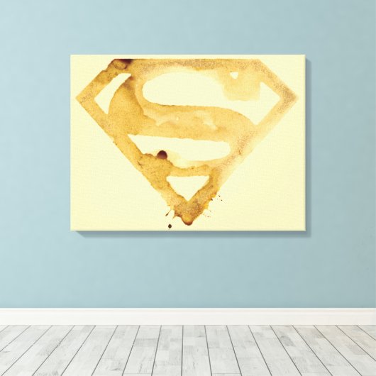 Coffee S-symbool Canvas Afdruk (Insitu (Houten vloer))