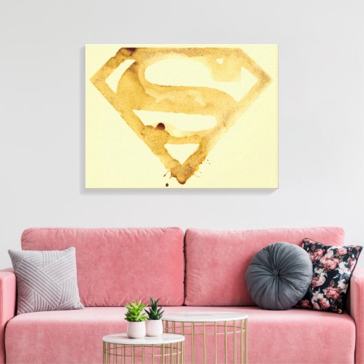Coffee S-symbool Canvas Afdruk (Insitu (Woonkamer))