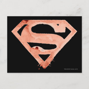 Coffee S-symbool - rood Briefkaart