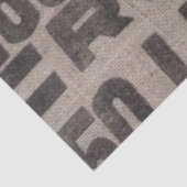 Coffee Sack Furnical Decoupage Paper Tissuepapier (Detail)