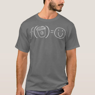 Coffee Science Physics Wiskunde Mathematics Distre T-shirt