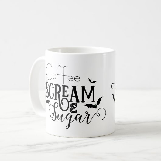 Coffee Scream & Sugar Mug (Devant gauche)