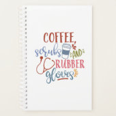 Coffee Scrubs Et Gants En Caoutchouc Conception Po (Devant)