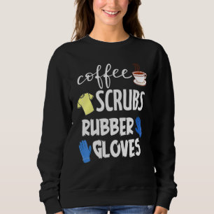 Coffee Scrubs Rubber handschoenen Trui