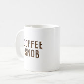 Coffee Snob-Mok Koffiemok (Voorkant links)