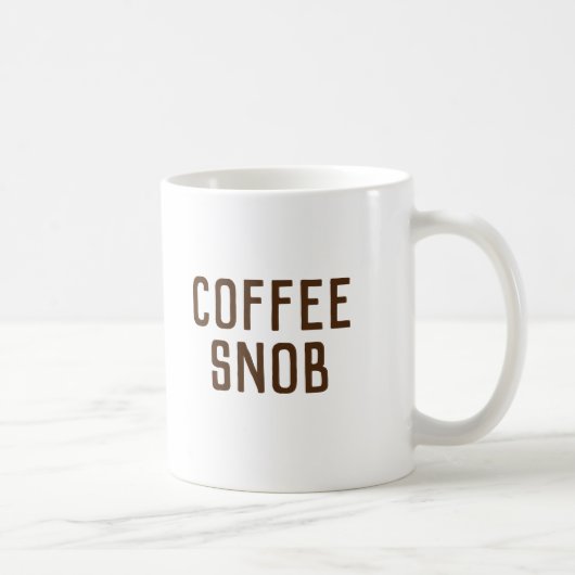 Coffee Snob-Mok Koffiemok (Rechts)