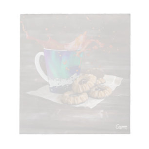Coffee Splash - Notitieblok van 5,5 x 6 inch