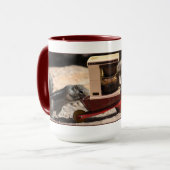 Coffee Squirrels Ringer Mok (Voorkant links)
