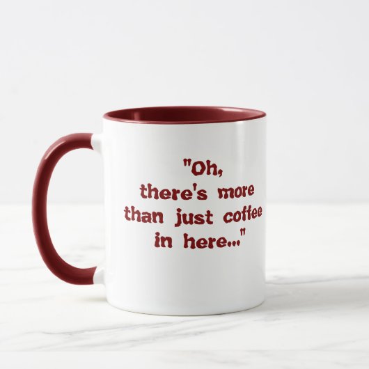 Coffee Stressful Joke Mug (Gauche)