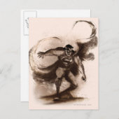 Coffee Superman Briefkaart (Voorkant / Achterkant)