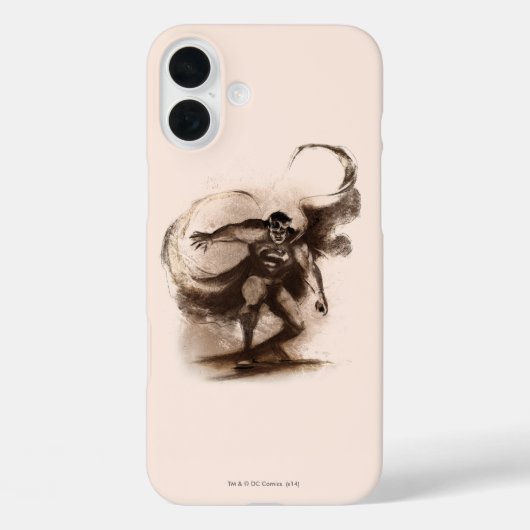 Coffee Superman Case-Mate iPhone Case (Achterkant)