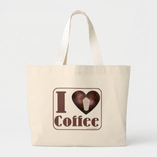 Coffee-tas Grote Tote Bag