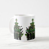 Coffee Tea Mok Kerstmis Carol Singers Gospel (Voorkant links)