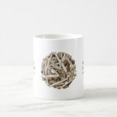 COFFEE, TEA MUG WITH DRIFTWOOD THEME (Centre)