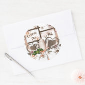 Coffee Tea of Me Ronde Sticker (Envelop)