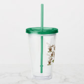 Coffee Themed Tumbler Acryl Drinkbeker (Rechts)