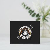 Coffee Time Briefkaart (Staand voorkant)