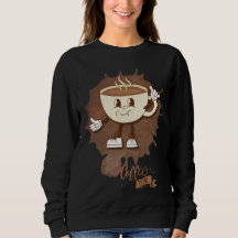 **Coffee Time – Cute Smiling Cup Steam