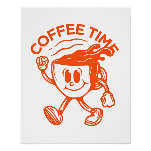 Coffee Time Perfect Poster (Voorkant)