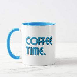 Coffee Time | Simple Minimalist Everyday Coffee Mok