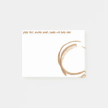 Coffee-to-do Post-it® notes