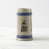 Coffee To Go Beer Stein – Aangepaste Mok in Duitse (Center)