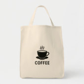 coffee tote bag (Voorkant)