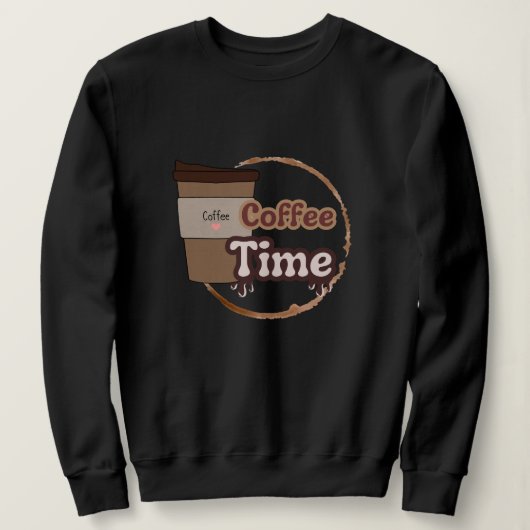 coffee trui (Design voorkant)