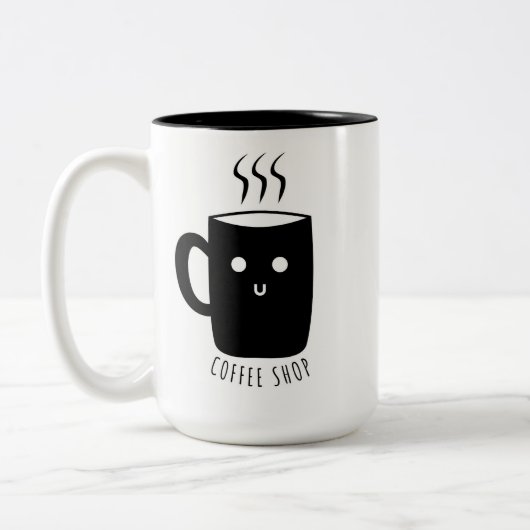 coffee Two-Tone coffee mug (Gauche)