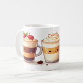 Coffee Types Guide Mug - Educational Barista Chart (Devant gauche)