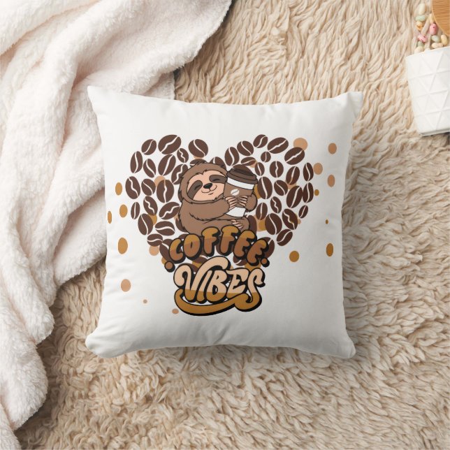 Coffee Vibes Design Kussen (Deken)
