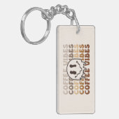 Coffee Vibes Sleutelhanger (Voorkant Links)
