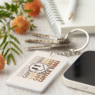 Coffee Vibes Sleutelhanger
