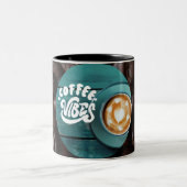 Coffee Vibes Tweekleurige Koffiemok (Center)