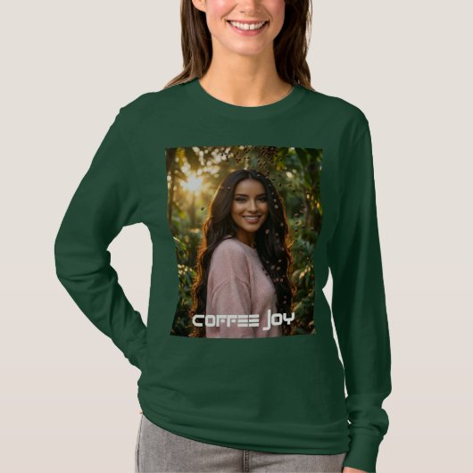 COFFEE VREUGDE T-SHIRT (Voorkant)