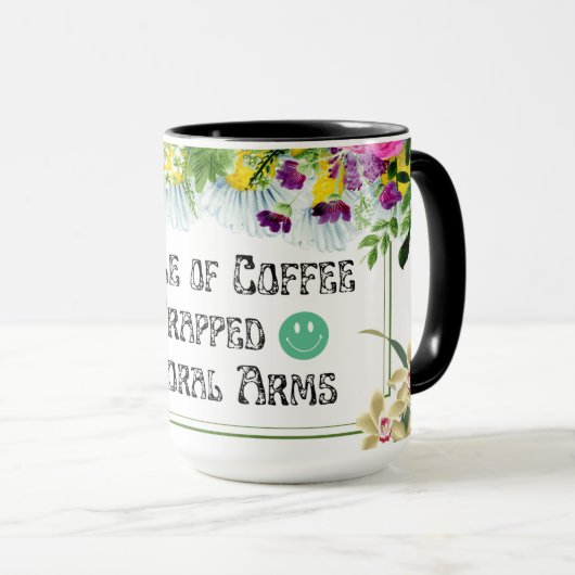 Coffee with a Smile Mok (Voorkant rechts)