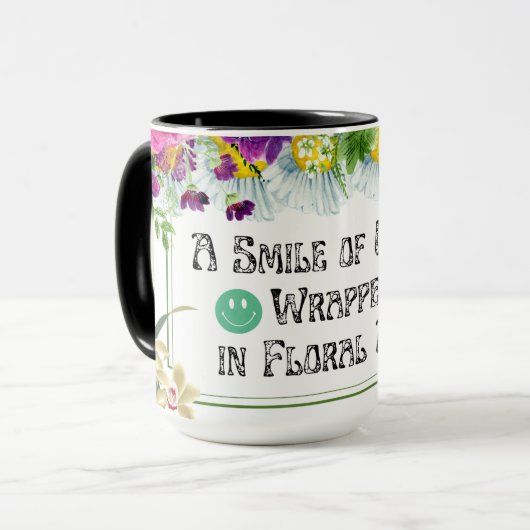 Coffee with a Smile Mok (Voorkant links)