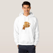 Coffee with Gingerbread Cookie  Hoodie (Voorkant volledig)