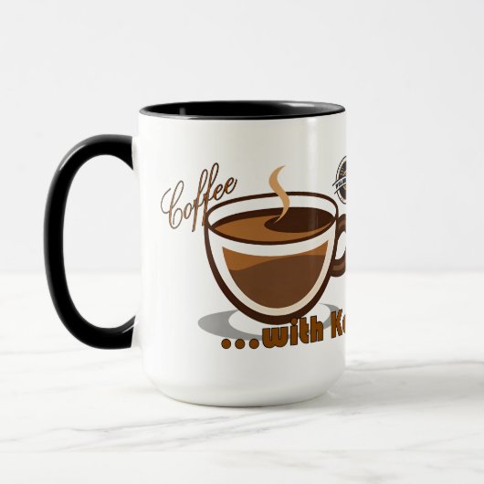 Coffee with Kevin Logo Mug (Gauche)
