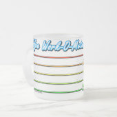 Coffee Work-O-Meter, Funny Coffee Humor Mok (Voorkant links)